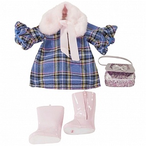 Верхняя одежда для куклы, сапоги и сумочка (Gotz, 3402929)